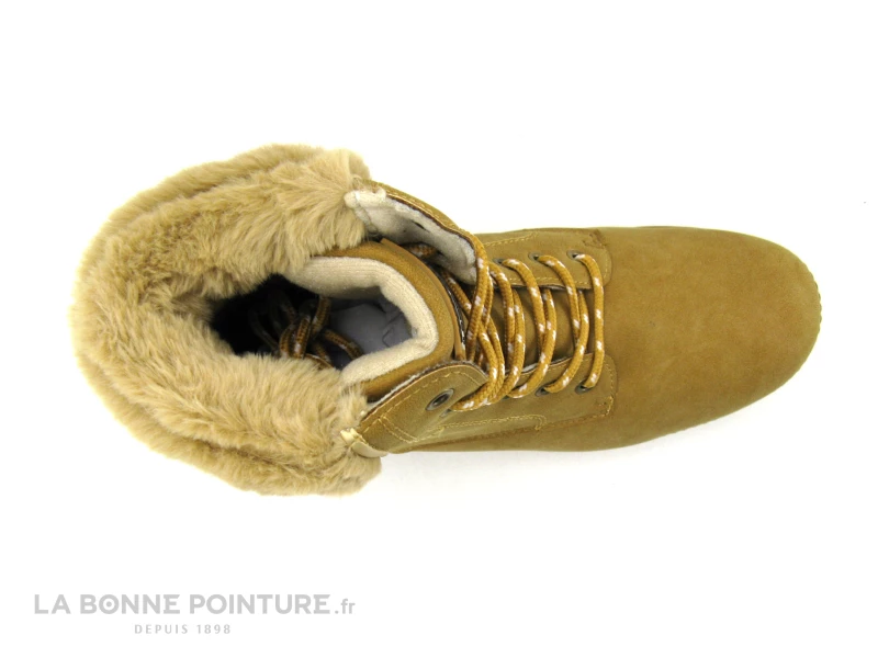 De gros ? Lois 87770 Camel - Haut Peluche - Bottine Lacet Femme ? 6 De gros ? Lois 87770 Camel - Haut Peluche - Bottine Lacet Femme ? – Image 6