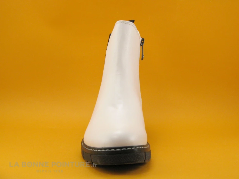 Budget ? Femme Marco Tozzi 2-25404-27- Bottine Blanche - Elastique Noir ⭐ 2 Budget ? Femme Marco Tozzi 2-25404-27- Bottine Blanche - Elastique Noir ⭐ – Image 2