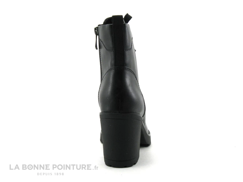 Budget ? Femme Marco Tozzi 2-25204-27 - Bottine Noire A Lacet Avec Talon Haut Epais ✨ 4 Budget ? Femme Marco Tozzi 2-25204-27 - Bottine Noire A Lacet Avec Talon Haut Epais ✨ – Image 4