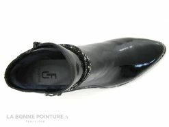 Promo ? Femme Fugitive Banks ? Boots Vernis Noir Métallisé ? -Mustang Shop unnamed file 6917