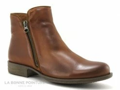 Grosses soldes ❤️ Lou Kristensen IB17164 Brandy Vintage - Bottine Marron Femme ?