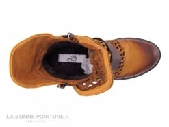 Promo ? Lily Mood 0505601 Tan Nubuck - Marron - Hexagones - Bottine Femme ? -Mustang Shop unnamed file 6975