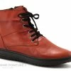 Acheter ? Karyoka Detil 525 Brique ? Boots Femme Rouges Lacets Zip ? -Mustang Shop unnamed file 6984