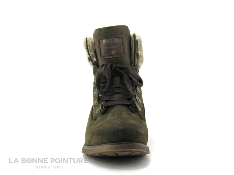 Sortie ? Mustang ? Shoes Mustang 1295 609 77 Oliv Gris ? Boots Hiver Femme ? 2 Sortie ? Mustang ? Shoes Mustang 1295 609 77 Oliv Gris ? Boots Hiver Femme ? – Image 2