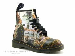 Grosses soldes ? Femme Dr Martens 1460 Black Sabbath 26315102 Multi Black - Bottine F ?