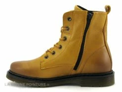 Remise ? Moran's Morans SALBAIN Moutarde - ? Boots Mode Femme ? -Mustang Shop unnamed file 7073