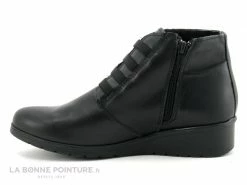 Promo ? Moran's Morans BALAGNY Noir - ? Boots Femme Noire - Elastiques Et Zip ? -Mustang Shop unnamed file 7080