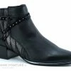 De gros ? Fugitive BANKS LPIQB46 - ? Boots Femme Noir Verni Et Argent ? -Mustang Shop unnamed file 7085