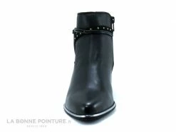 De gros ? Fugitive BANKS LPIQB46 - ? Boots Femme Noir Verni Et Argent ? -Mustang Shop unnamed file 7086
