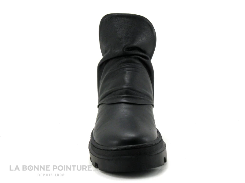 Remise ? MamZelle PLENITA Noir Croco - ? Boots Femme - Semelle Crantee ? 2 Remise ? MamZelle PLENITA Noir Croco - ? Boots Femme - Semelle Crantee ? – Image 2