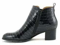 Budget ✨ MamZelle TILIA Croco Verni Noir - ? Boots Mode Femme ⭐ -Mustang Shop unnamed file 7107