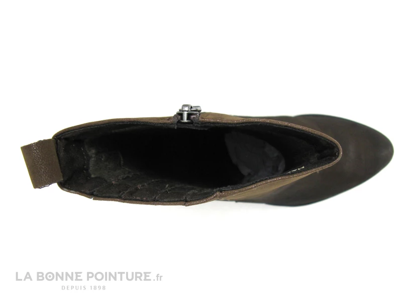 Le moins cher ❤️ Femme Marco Tozzi 2-25471-29 Marron Cafe - Bottine Talon Haut Et Large ? 6 Le moins cher ❤️ Femme Marco Tozzi 2-25471-29 Marron Cafe - Bottine Talon Haut Et Large ? – Image 6