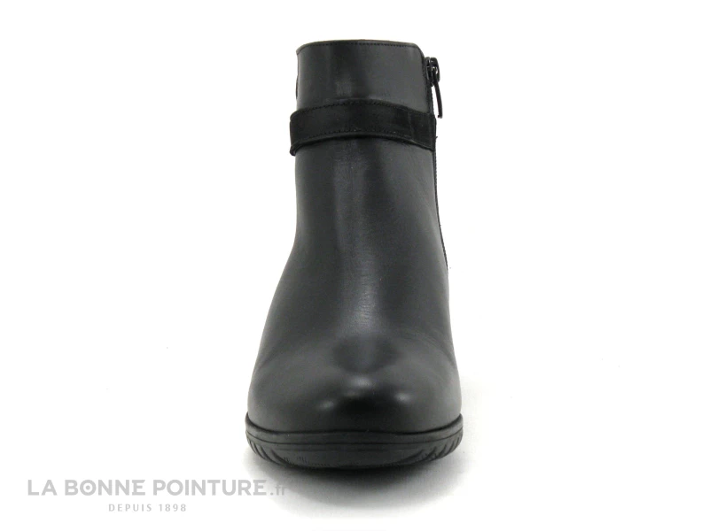 Le moins cher ? Fluchos CHARIS F0937 Noir - Bottine Femme - Petit Talon ? 2 Le moins cher ? Fluchos CHARIS F0937 Noir - Bottine Femme - Petit Talon ? – Image 2