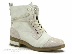 De gros ? Mustang ? Shoes Mustang 1293 501 203 Ice - ? Boots Femme Blanc Casse ? -Mustang Shop unnamed file 7192