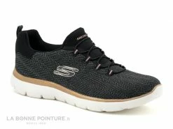 Sortie â Skechers 149528 SUMMITS DAZZLING ME - Noir - Basket Femme ?