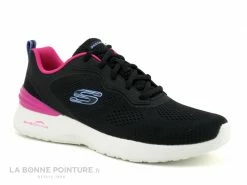 De gros ? Skechers 149753 - Skech-air Dynamight New Grind - Noir - Basket Femme ❤️