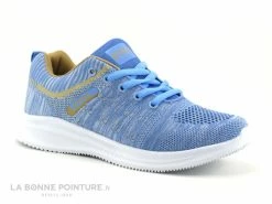 Coupon ? DT New York Blue B382673 - Basket Legere Femme - Bleu - Beige ?