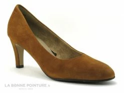 Meilleur prix ? Femme Tamaris 1-22414-25 Cognac - Escarpin Cuir Velours Marron ✔️