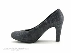 Budget ? Femme Marco Tozzi 2-22408-35 Dk Grey - Escarpin Gris Talon Haut ❤️ -Mustang Shop unnamed file 792