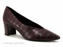 Remise ? Femme Marco Tozzi 2-22430-35 Bordeaux Croco - Escarpin Pointu ? -Mustang Shop unnamed file 822