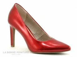 Bon marché ? Femme Marco Tozzi 2-22415-34 Chili Metal Patent - Escarpin Rouge Verni ?