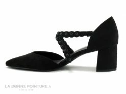 Nouveau ⌛ Femme Marco Tozzi 2-24403-22 - Lanieres Tressees - Escarpin Noir ? -Mustang Shop unnamed file 883