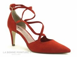 Les meilleures critiques de ? Femme Tamaris 1-24440-22 Sangria - Escarpin Rouge - Brides Croisees ?