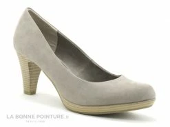Meilleure affaire ? Marco Tozzi 2-22411-26 Taupe Velours - Escarpin Beige Femme ✨