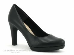 Top 10 ? Femme Tamaris 1-22426-29 Black Matt - Escarpin Noir Talon Haut Et Plateforme ?